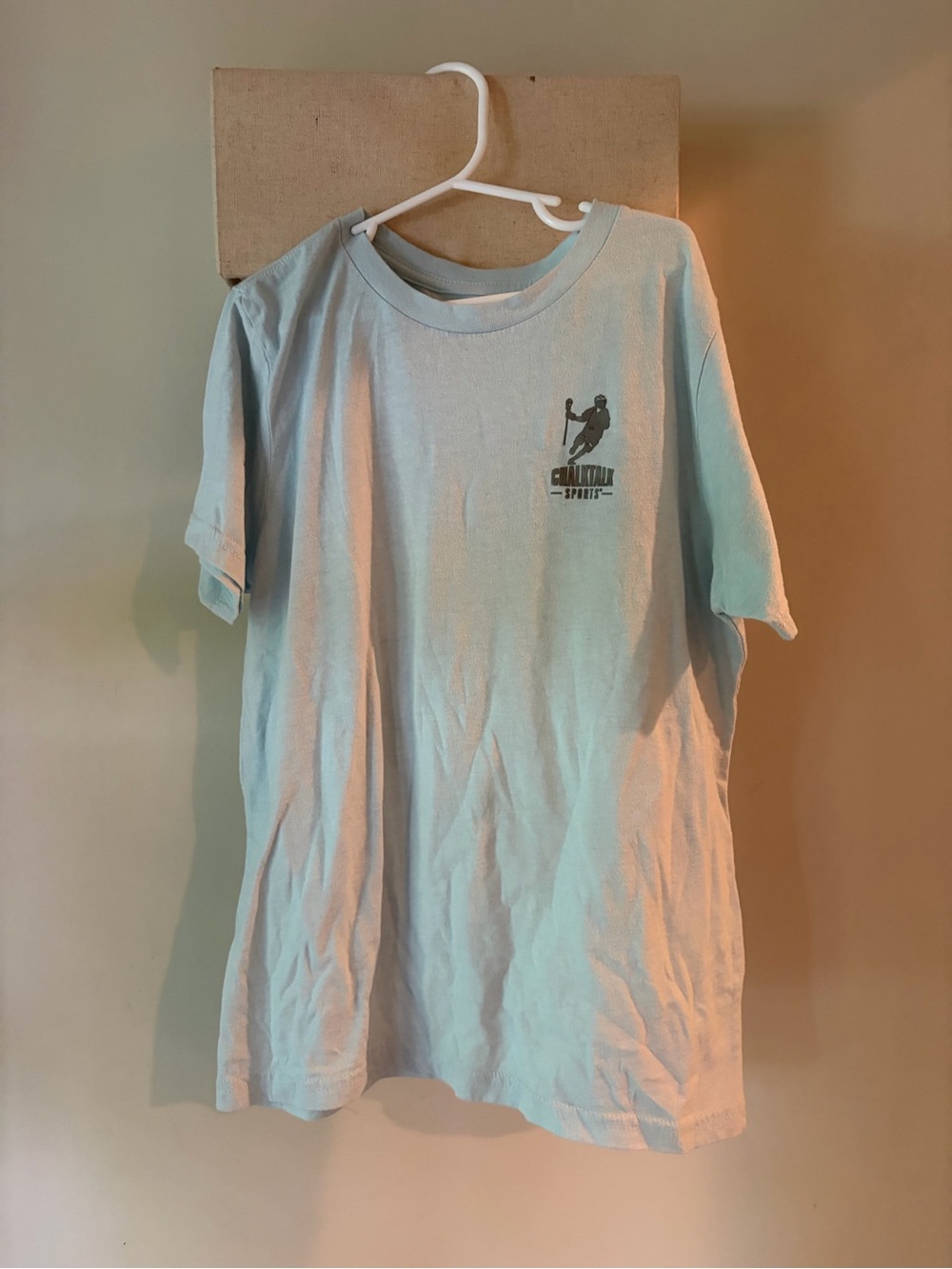 Kids Lacrosse Light Blue Short-Sleeve Tee